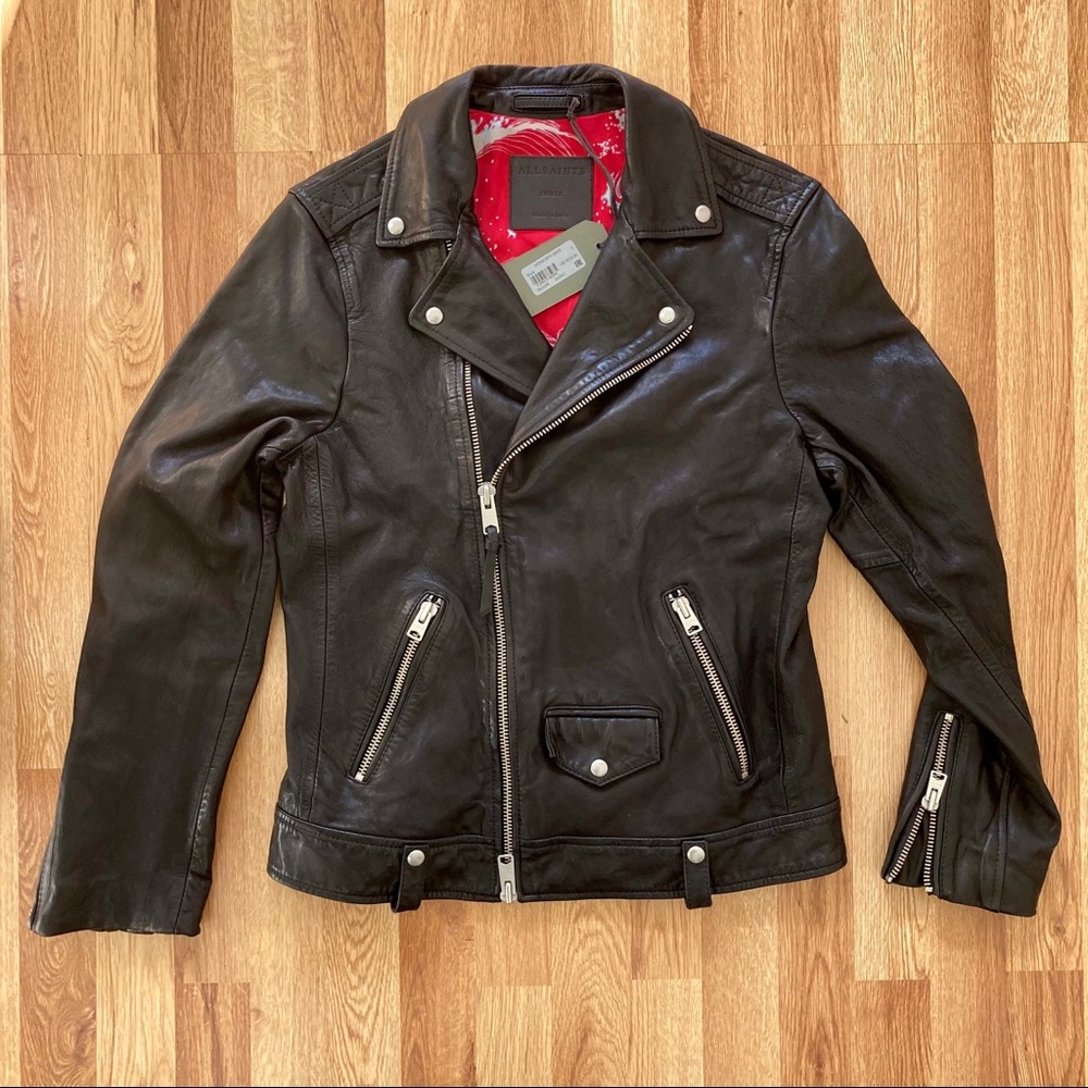 ALLSAINTS Hedworth Leather Jacket